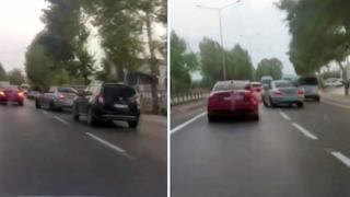 Düğün konvoyunda attığı makas pahalıya mal oldu