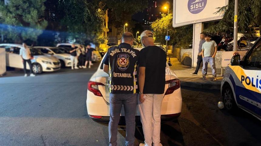 Şişli’de asker uğurlama konvoyu ile trafiği felç eden şüpheliler yakalandı