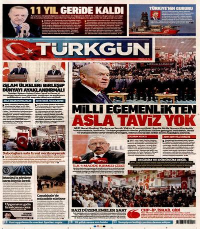 Türkgün
 Gazetesi oku