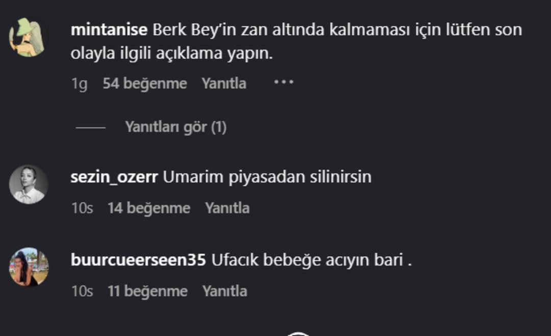 Gülsim Ali’ye sert yorumlar! Berk Oktay ve Yıldız Çağrı Atiksoy ise tatilde... 5
