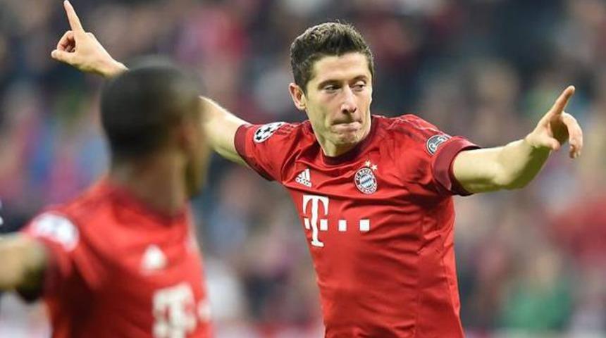 Lewandowski'den 10 maçta 14 gol