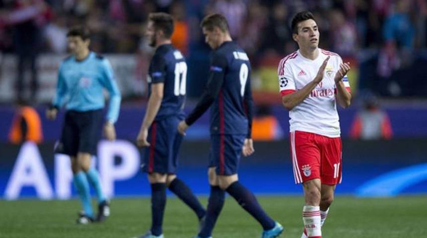 Şampiyonlar Ligi'nde gecenin s&uuml;rprizi Benfica'dan