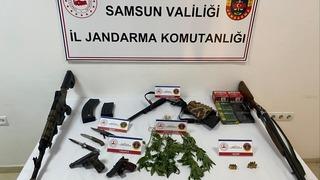 Samsun’da silah operasyonu: 5 kişi yakalandı