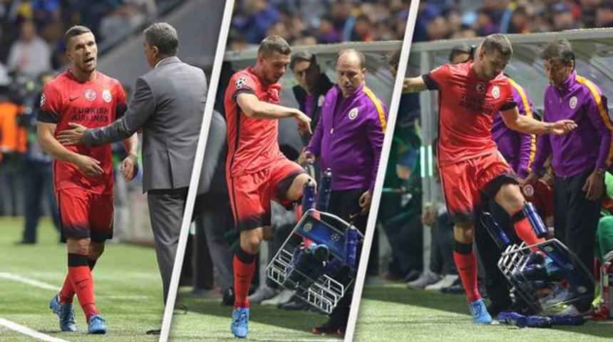 Podolski'yi şoke eden cevap!