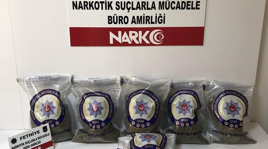 Fethiye'de uyuşturucu operasyonu! 3 zanlı tutuklandı