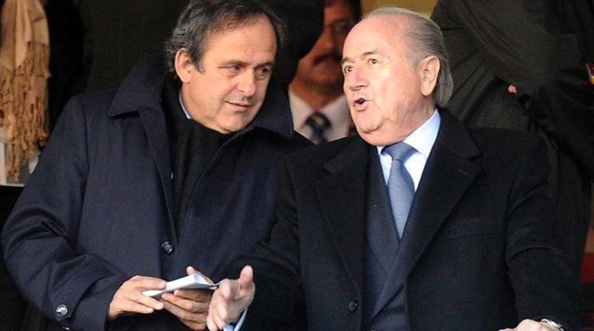 Blatter ve Platini'ye şok ceza!