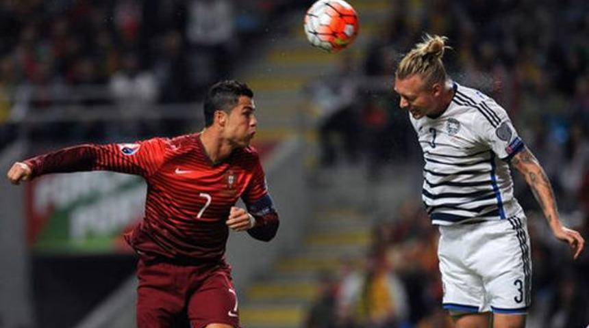 Kjaer, Ronaldo'yu &ccedil;ıldırttı