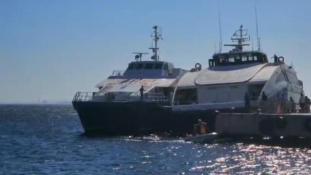İDO feribotu kayaya çarptı, su almaya başladı! Yolcular tahliye edildi
