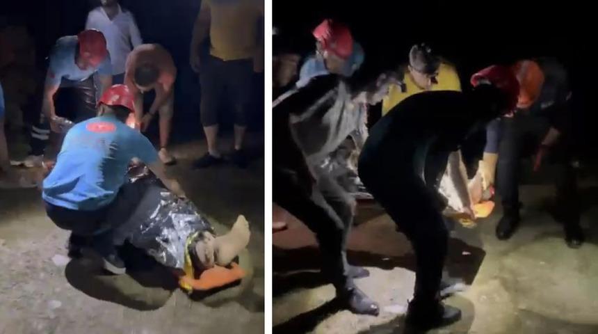 Muş’ta Kızılağaç Kanyonu’nda bir kişi uçurumdan düşerek yaralandı