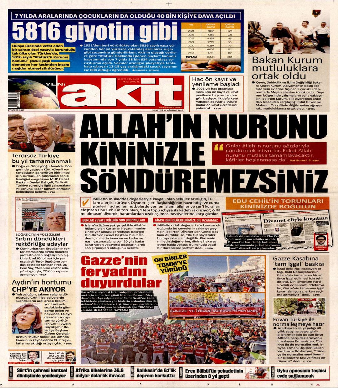 Yeni Akit Gazetesi