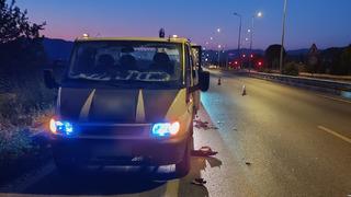 Aydın'da kamyonete arkadan çarpan motosikletin sürücüsü hayatını kaybetti