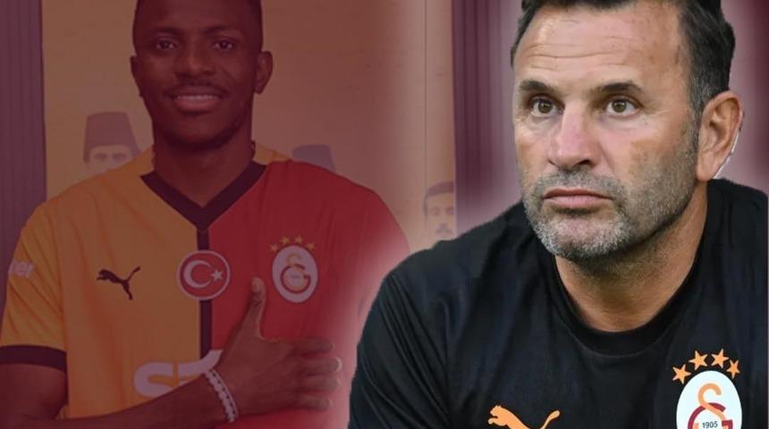 Galatasaray'da Okan Buruk'tan Victor Osimhen kararı! Karagümrük maçında... 