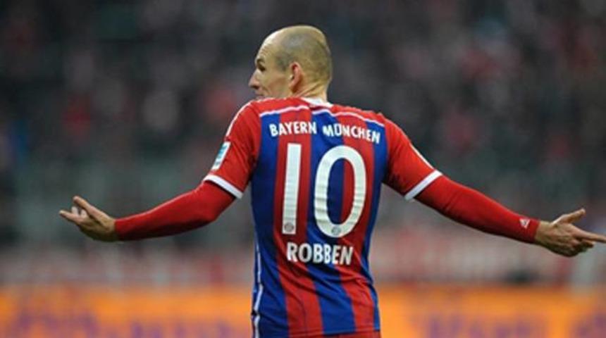 Robben i&ccedil;in tam zamanı!