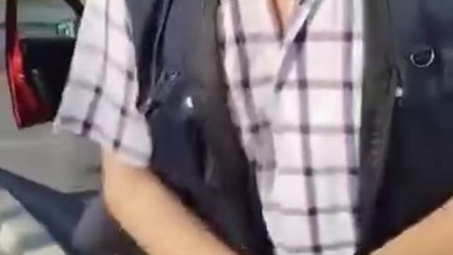 Trafikte tartışma bıçaklı tehdide dönüştü