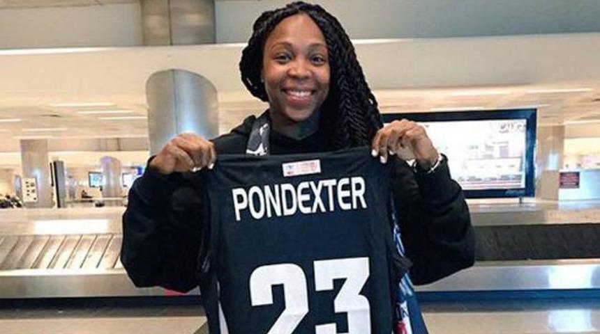 Beşiktaş'ın yeni transferi Pondexter, İstanbul'da