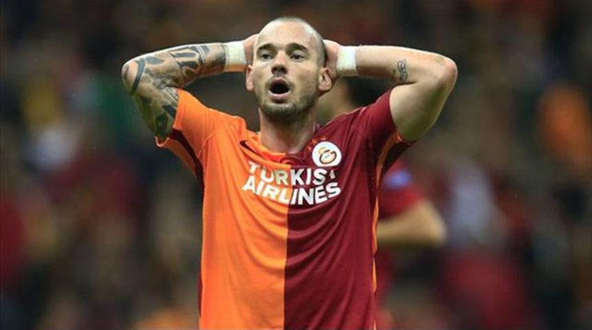 Sneijder'in b&uuml;y&uuml;k şanssızlığı