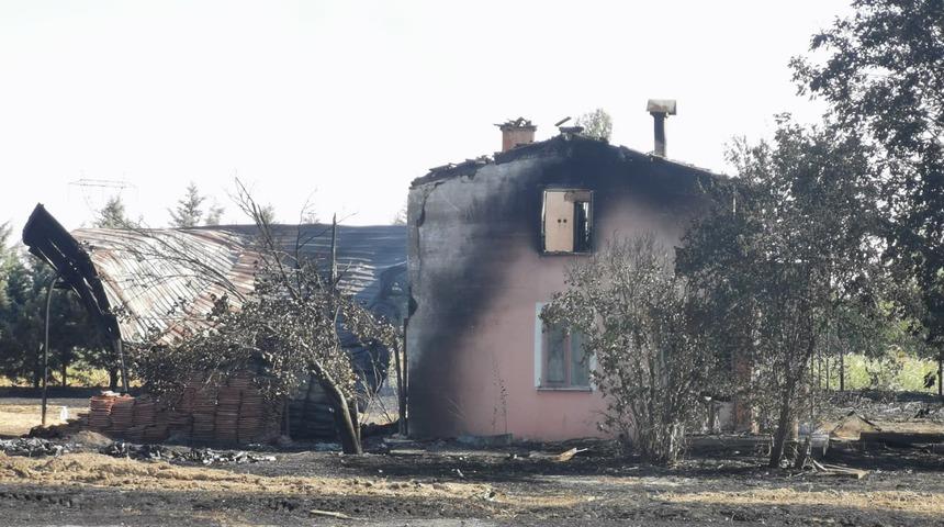 Kırklareli'nde çıkan anız yangını söndürüldü