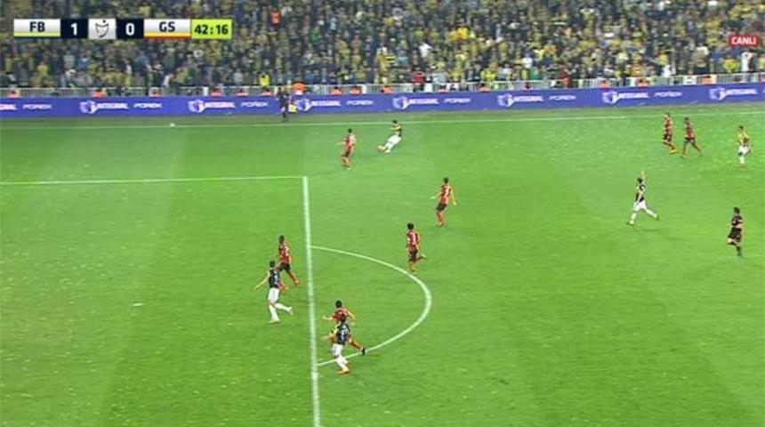 Dev derbide tartışılan gol