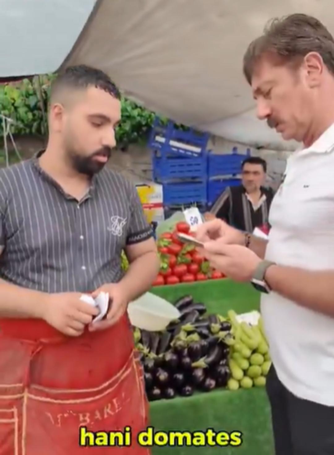 Belediye Başkanı Hakan Bahadır fiyatlar nedeniyle pazarcıya kızdı, 36 bin TL lik ayakkabısı gündem oldu 1