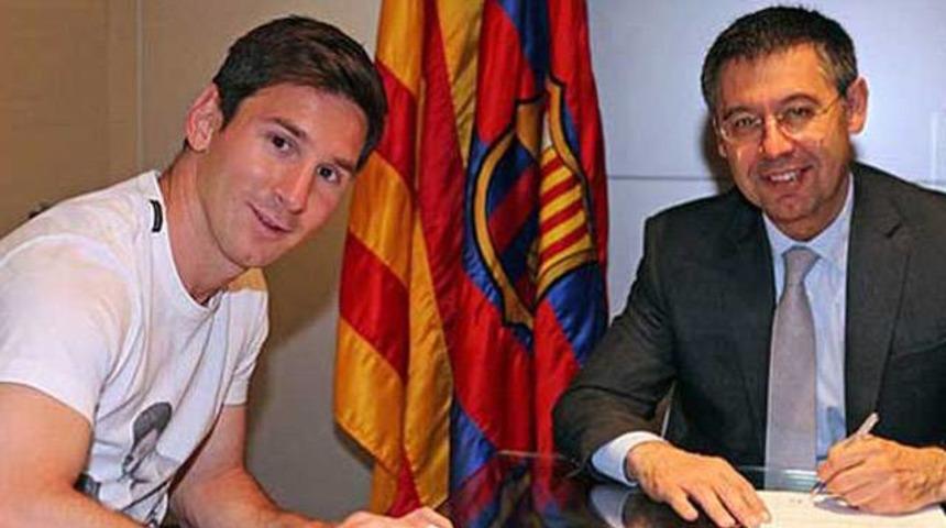 Bar&ccedil;a'dan Messi'ye &ccedil;ılgın teklif! Yıllık 25 milyon euro
