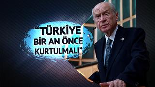Bahçeli'den Türkiye bir an önce kurtulmalı çıkışı! Belediyelere yönelik soruşturmalar hakkında çarpıcı mesaj