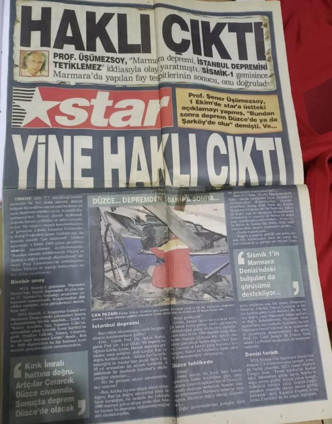Düzce, İstanbul ardından Balıkesir! Depremleri önceden bilen Üşümezsoy la ilgili herkes aynı haberi paylaşıyor 1