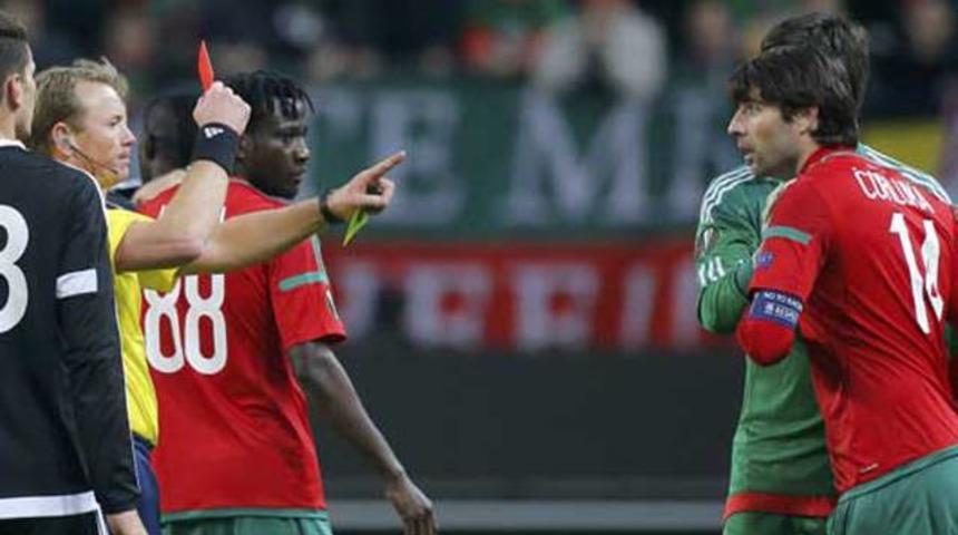 UEFA'dan Corluka'ya 4 maç ceza