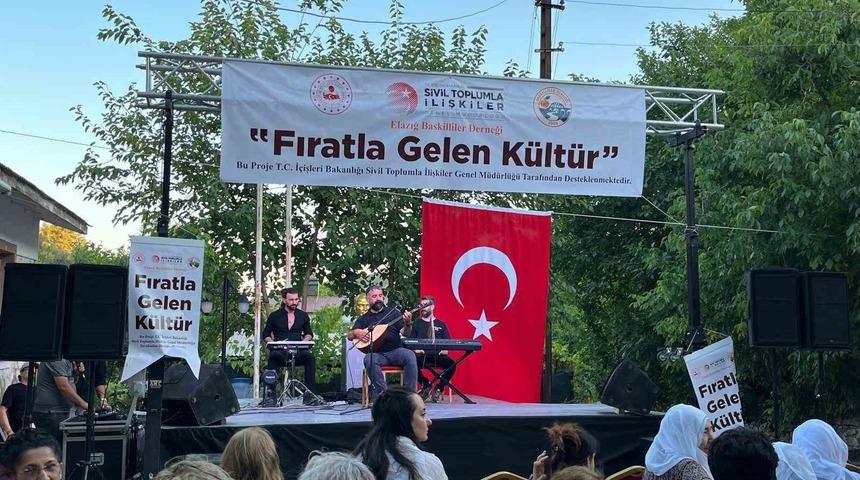"Fırat’la Gelen Kültür" projesi Beyelması köyünde hayata geçti