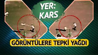Yer: Kars! Belediye çalışanları köpeklere demir çubuklarla işkence yaptı, o görüntülere tepki yağdı
