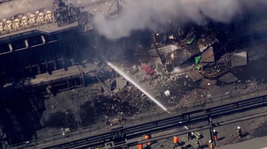 ABD'de çelik fabrikasında patlama: 1 ölü