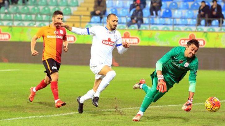 Galatasaray Çaykur Rizespor'a takıldı