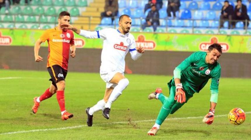 Galatasaray &Ccedil;aykur Rizespor'a takıldı