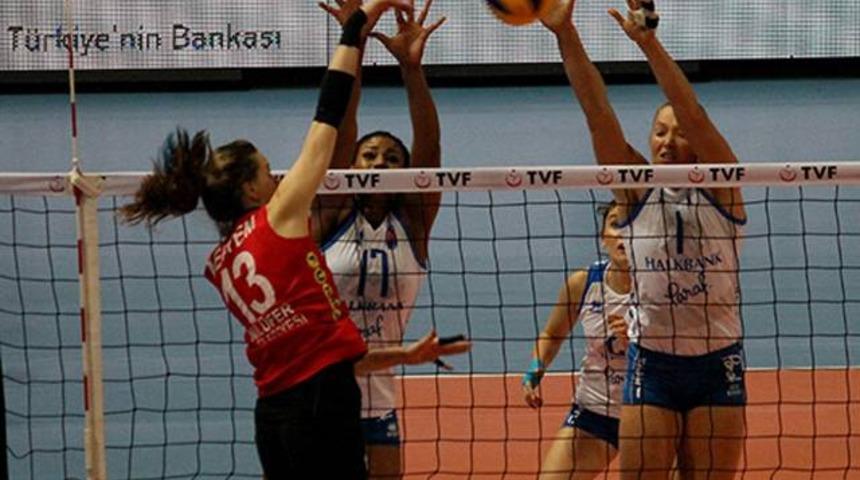 Halkbank 1 - 3 Nil&uuml;fer Belediyespor