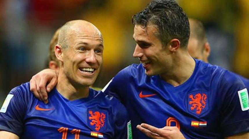 Arjen Robben'den, Van Persie'ye destek