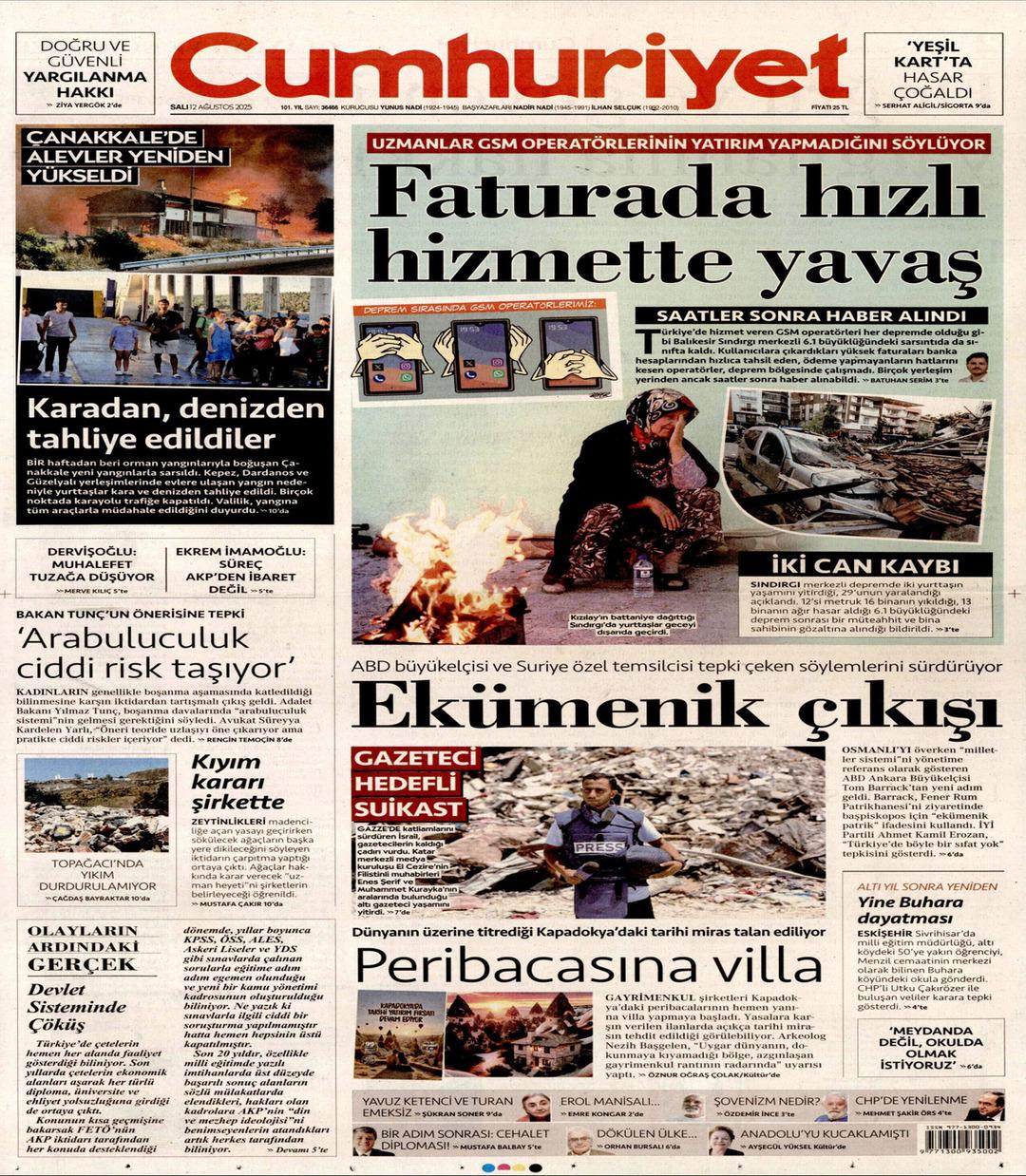 Cumhuriyet Gazetesi