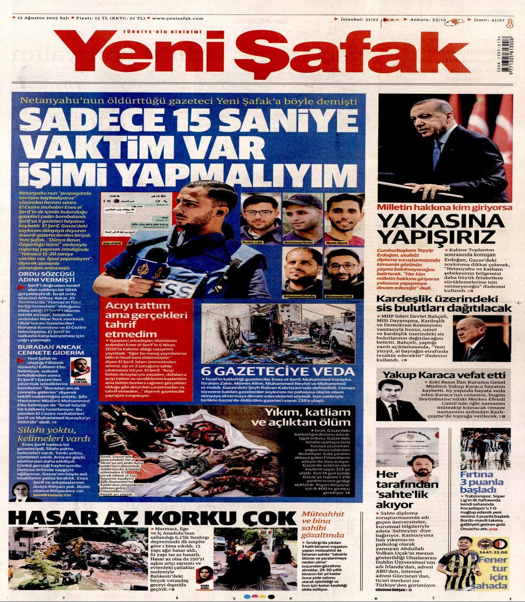 Yeni Şafak Gazetesi