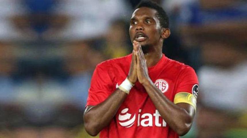 Antalyaspor'da Samuel Eto'o krizi