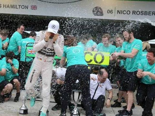 Brezilya'da zirve Rosberg'in