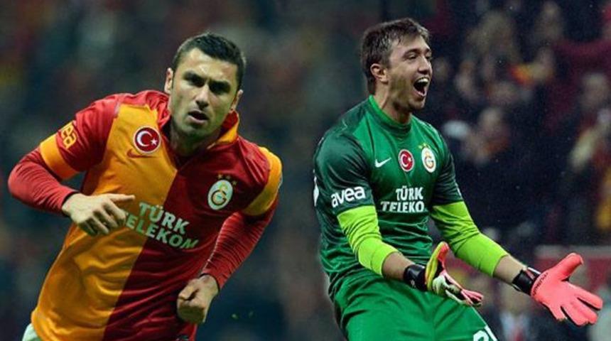Galatasaray, Burak ve Muslera kararını verdi