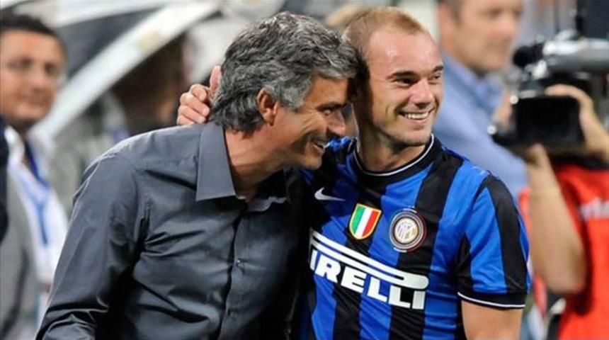 Mourinho Sneijder'i &ccedil;ağırdı!