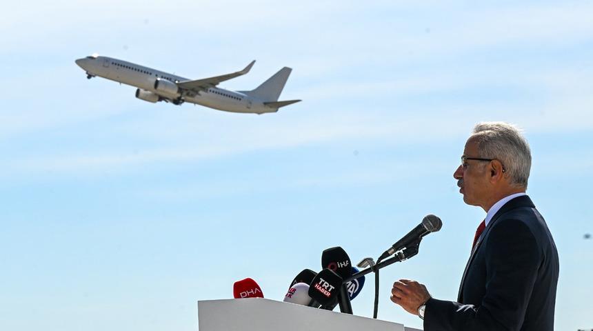 Bakan Uraloğlu duyurdu: Tamamlandığında Türkiye'nin 5. bölgesel havalimanı olacak
