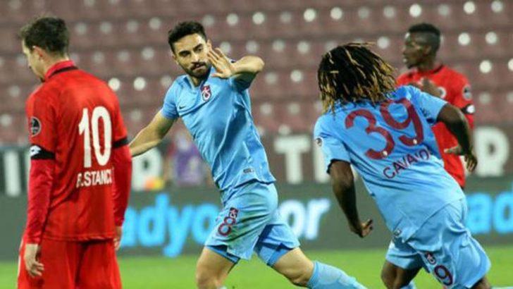 Trabzonspor, Gençlerbirliği'ni uzatmada vurdu