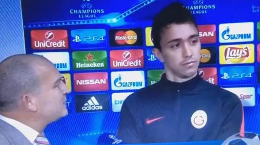 Galatasaray basın toplantısında terc&uuml;man krizi