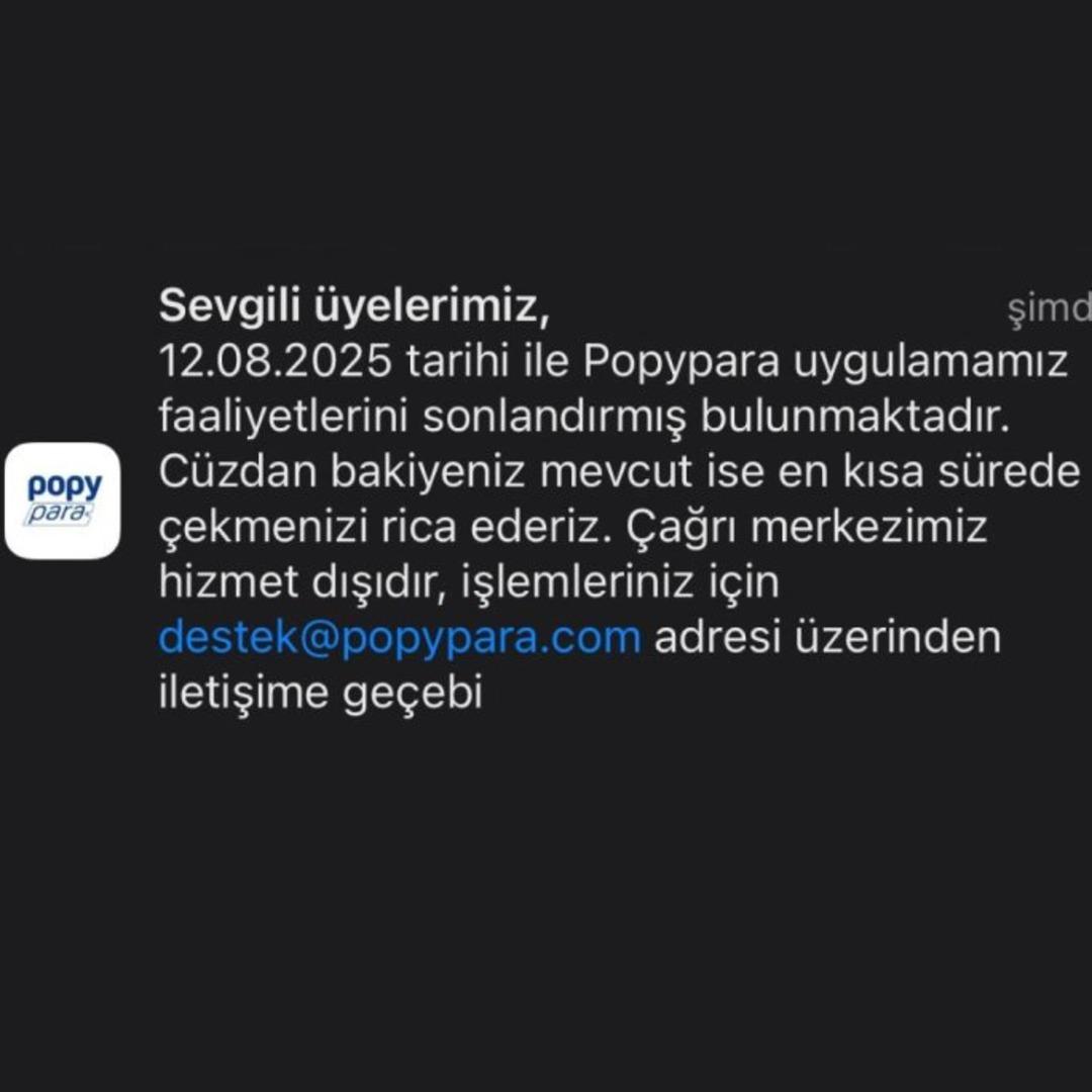 Papara nın rakibiydi! Tüm kullanıcılarına mesaj gönderdi, hesabında parası olanlar çeksin 4