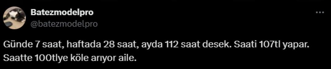 Aylık 12 Bin TL ye özel öğretmen arayan aile gündem oldu! Talepleri ise görenleri kızdırdı 7