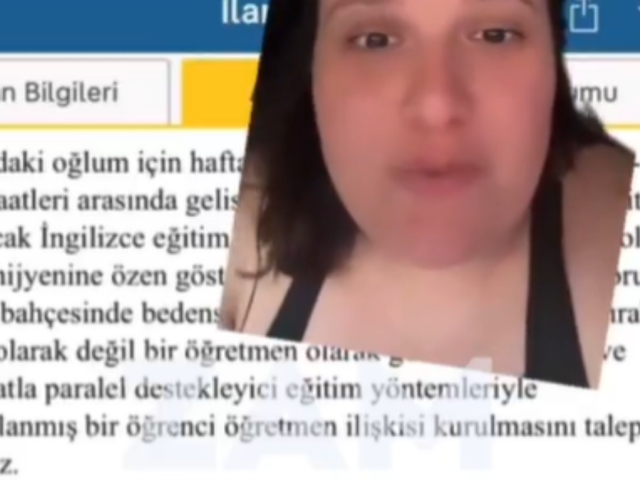 Aylık 12 Bin TL'ye özel öğretmen arayan aile gündem oldu! 