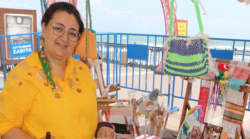 Evinde üretiyor 1 günde tamamlıyor! Kurslara giderek öğrendi