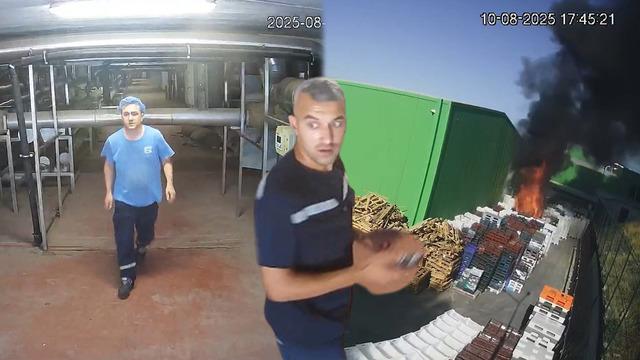 Süt fabrikasında yangın faciası: Can veren 2 işçinin son anları ortaya çıktı!