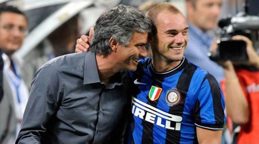 Jose Mourinho'nun 10 numarası Sneijder!