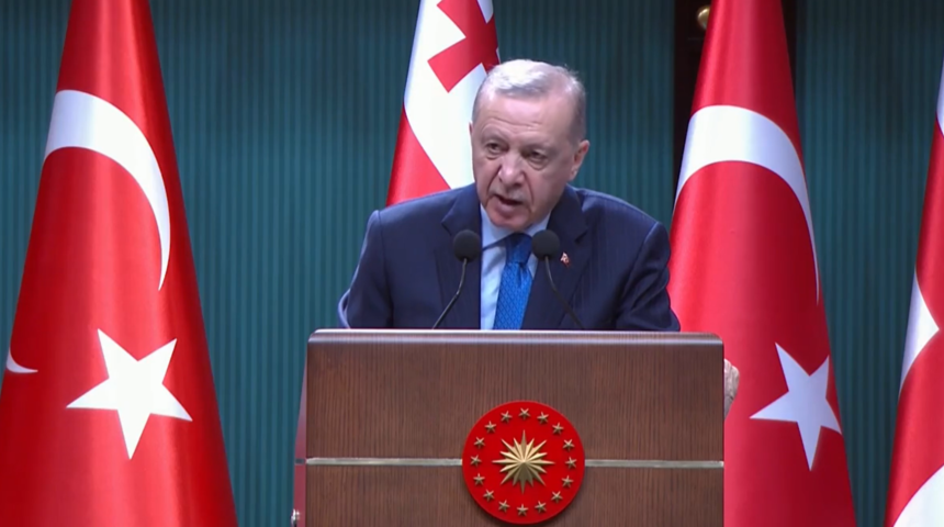Cumhurbaşkanı Erdoğan yeni hedefi duyurdu: 5 milyar dolar! Gürcüstan Cumhurbaşkanı Ankara'da...
